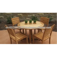 Eucalyptus Solid wood Outdoor / Garden Furniture Set